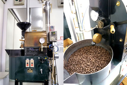 蔵王の森焙煎工房 焙煎指導